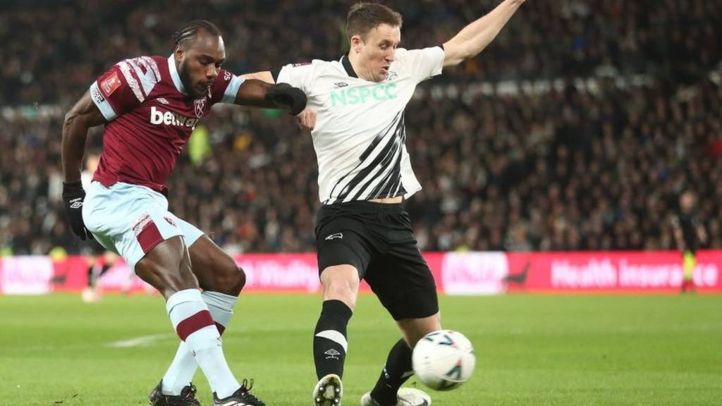 Derby County vs West Ham (02:45 – 31/01) | Xem lại trận đấu